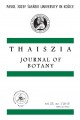 Thaiszia - Journal of Botany, vol. 25, NO. 1*2015