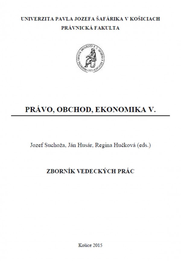 Právo - obchod - ekonomika V.